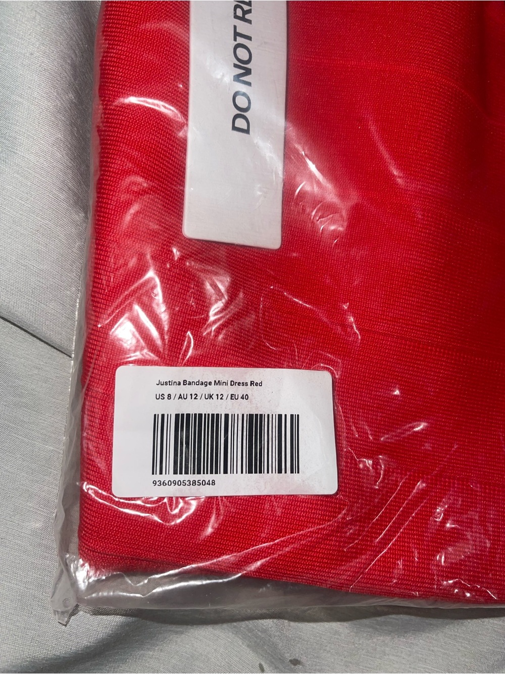 Red Bandage Dress - Picture 4 of 4